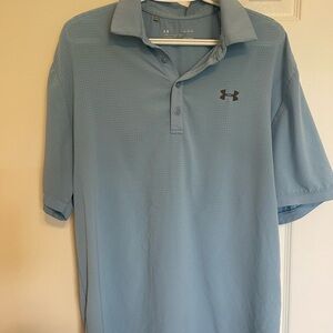 Under Armour Blue Polo Shirt